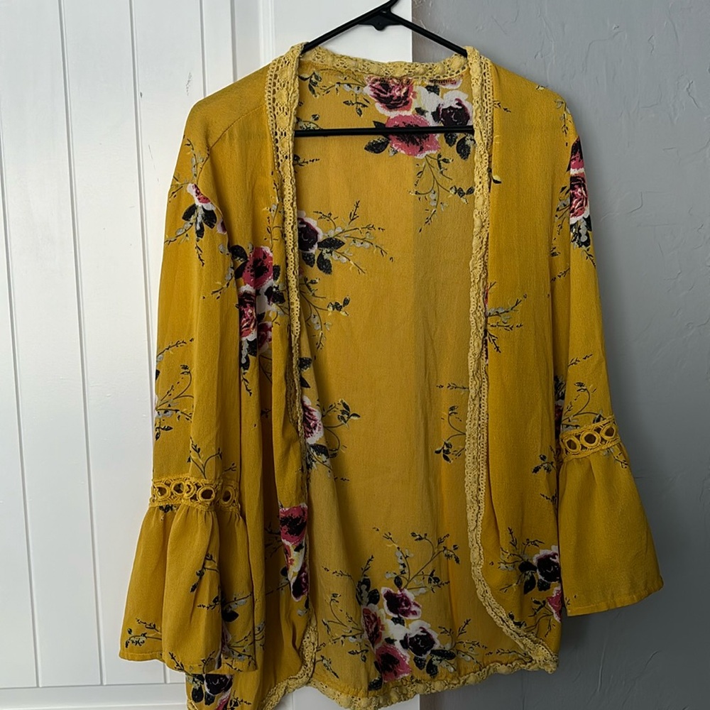 Floral cardigan